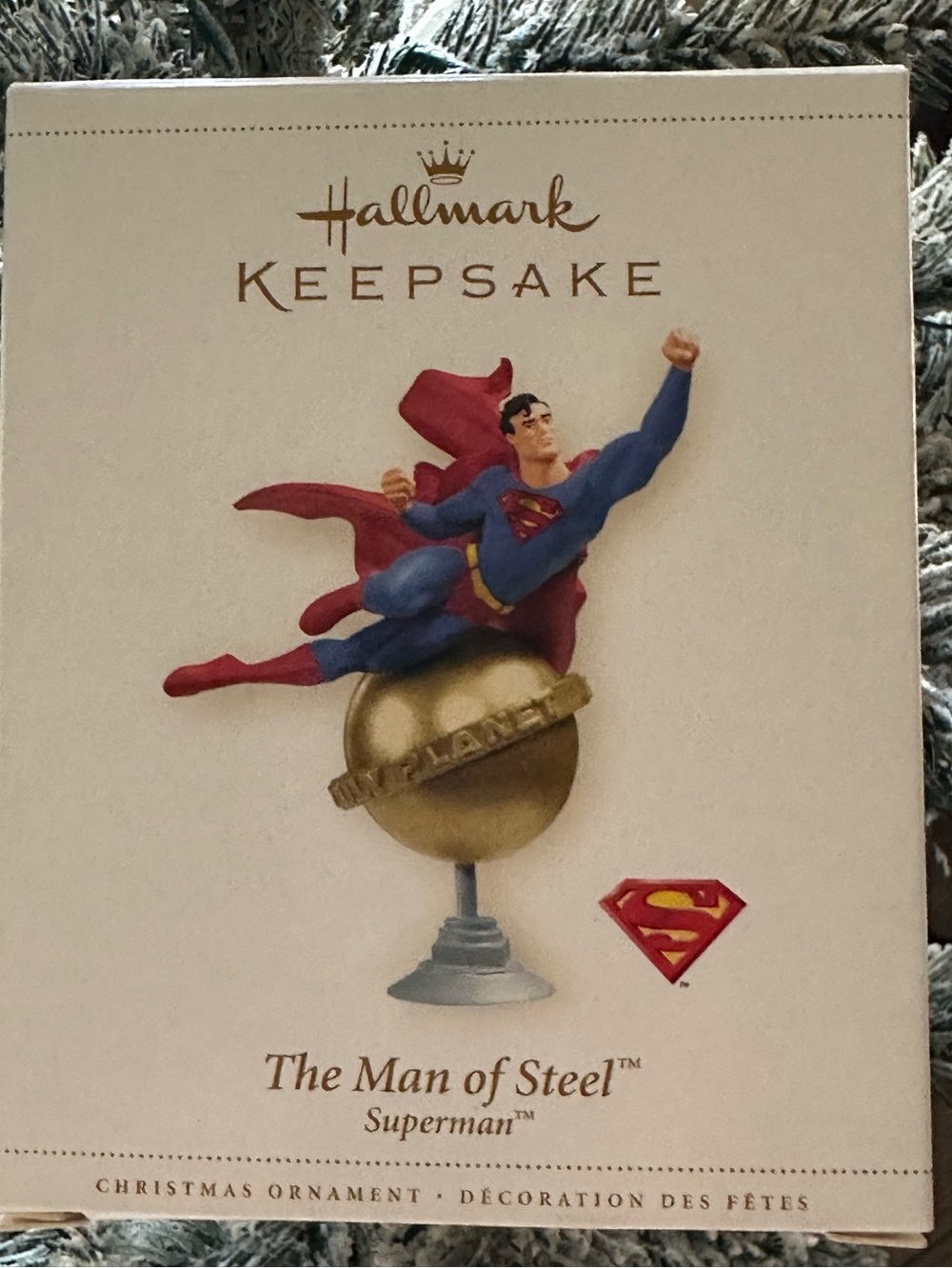 Hallmark Keepsake The Man of Steel Superman Ornament 2006 DC Comics